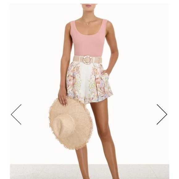 Zimmermann Jeannie Linen Shorts - Picture 9 of 10